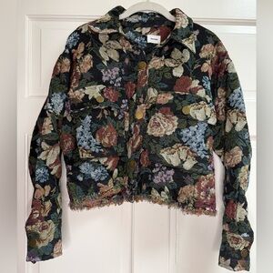 AUREUM Multicolor Floral Utility Jacket
